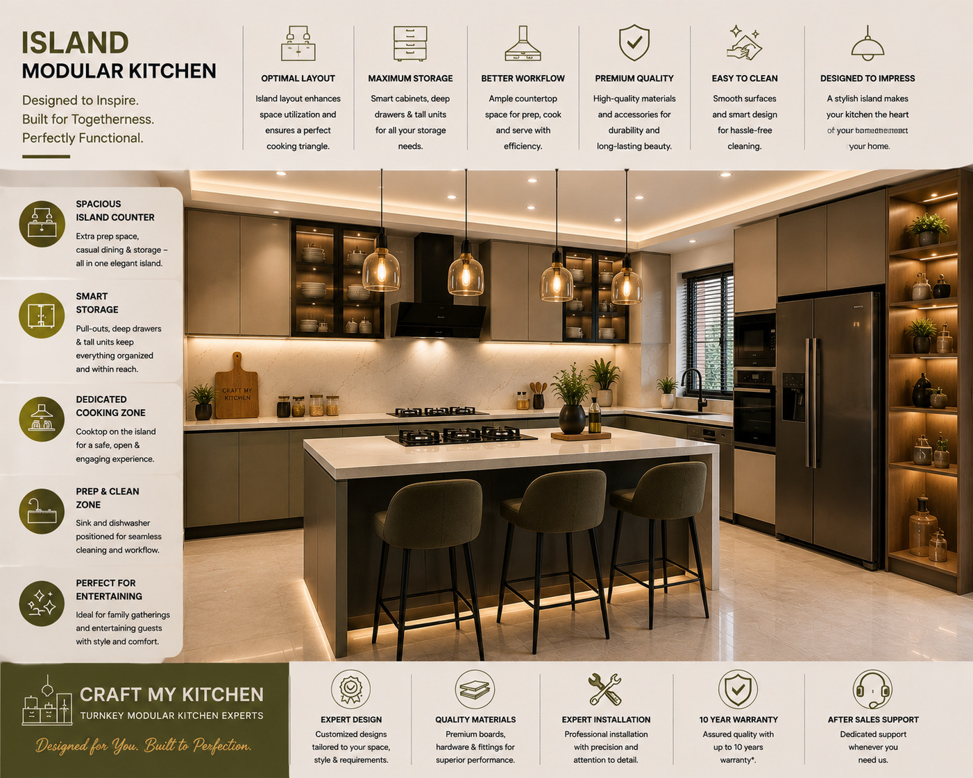 Island Modular Kitchen
