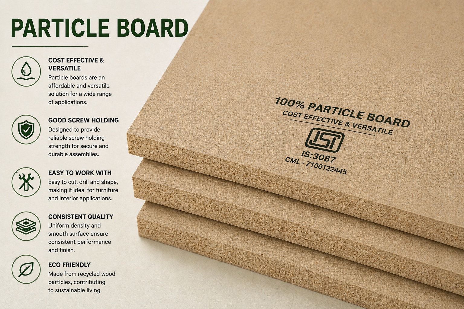 Particle Board Kitchen